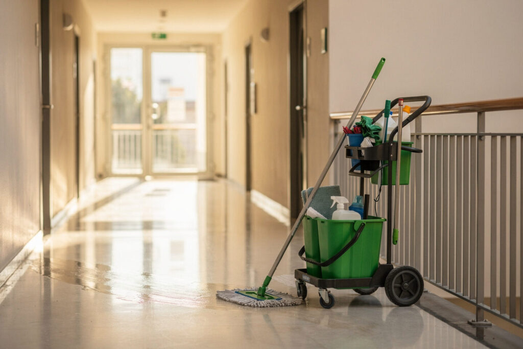 Wie oft sollte eine Wohnanlage gereinigt werden? – Gebäude- und Hausmeisterservice Baas